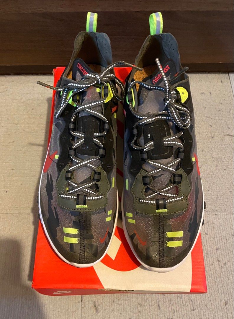 Nike React Element 87 （分類：波鞋）位於 Hong Kong。 由 milk_teapig 提交（商品編號 1198646807，圖片 5）。簡介： Brand New US9。
