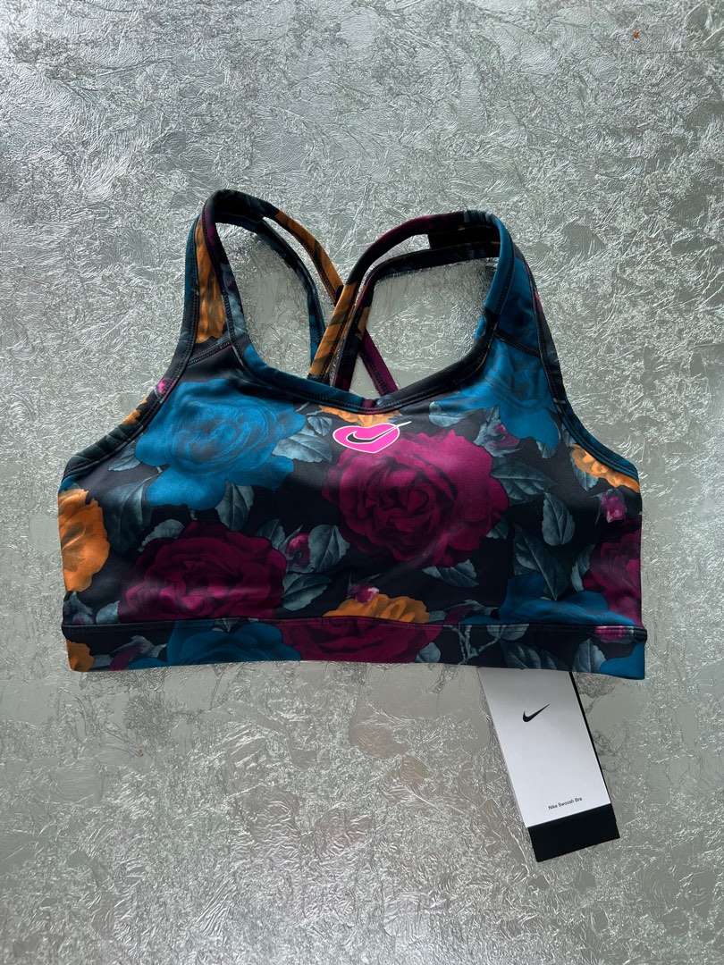 nike floral bra