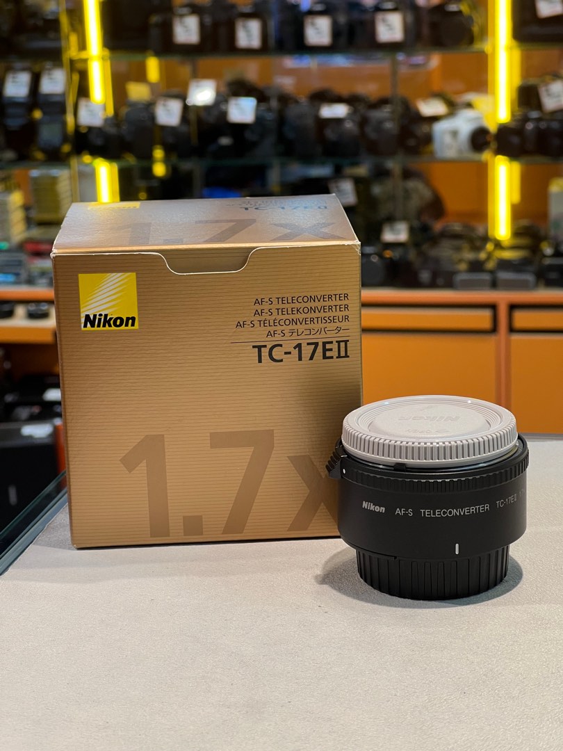 Nikon AF-S Teleconverter TC-17E II 1.7X ii 增距環長焦攜帶方便遠攝