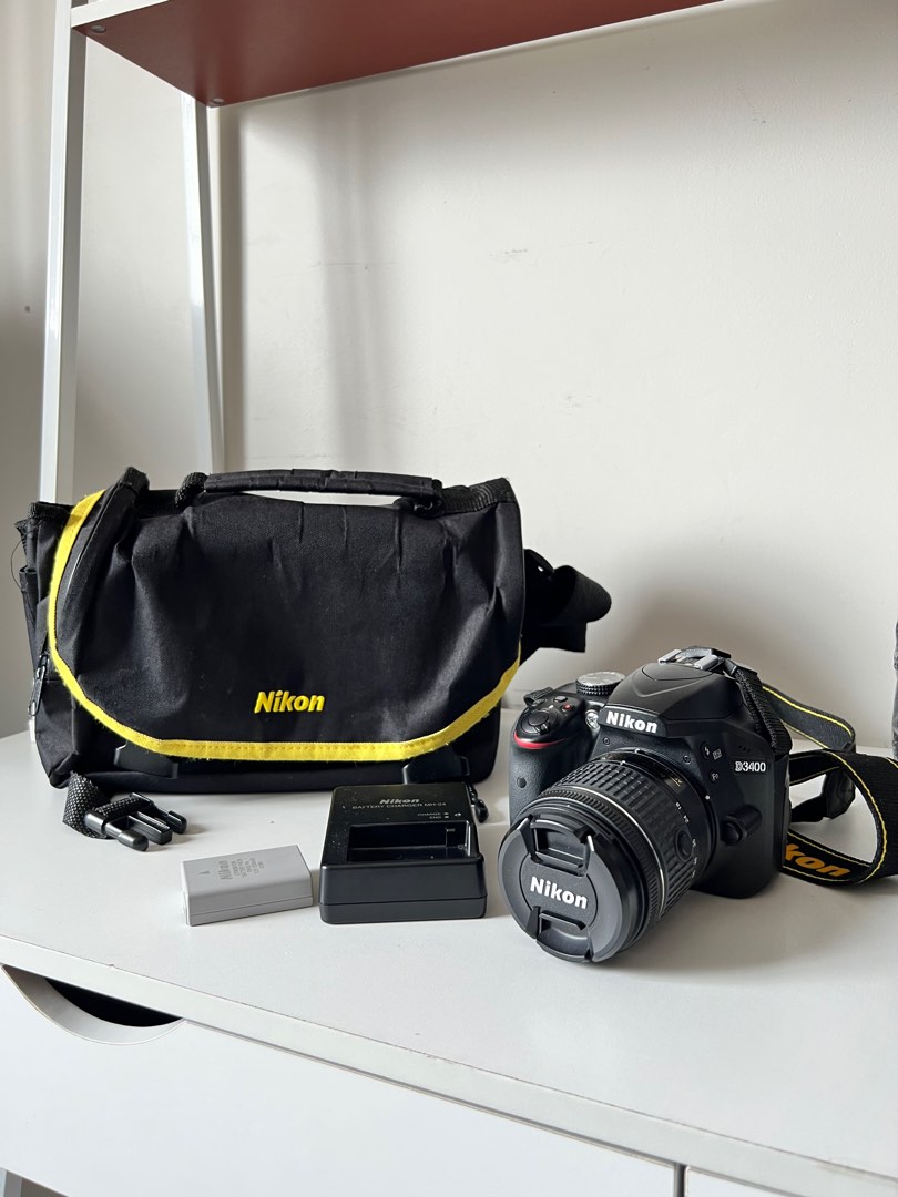 Nikon DSLR D3400, Photography, Cameras on Carousell