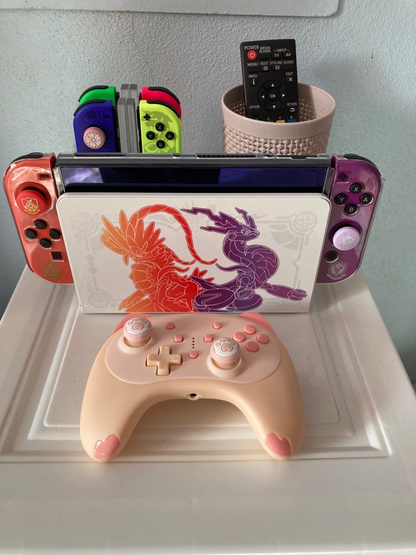 Nintendo switch thumb grips pokemon hotsell