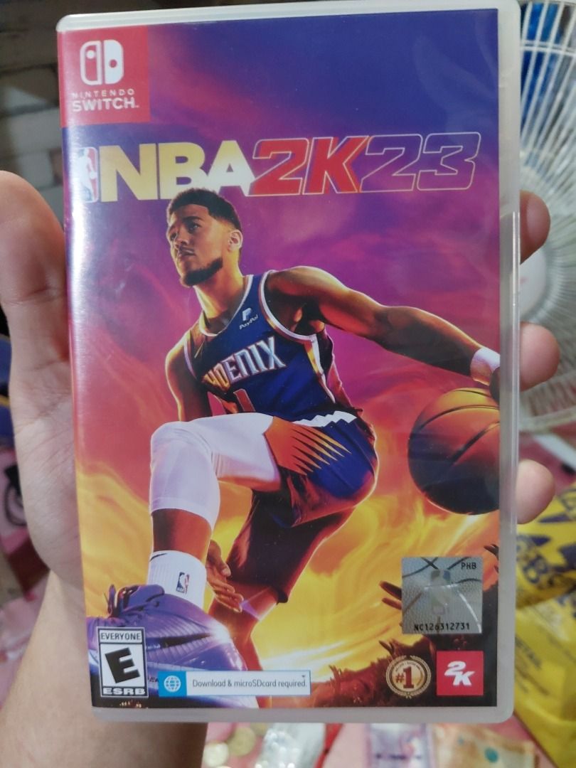 NINTENDO SWITCH V2 Complete witb NBA2K23, Video Gaming, Video Game