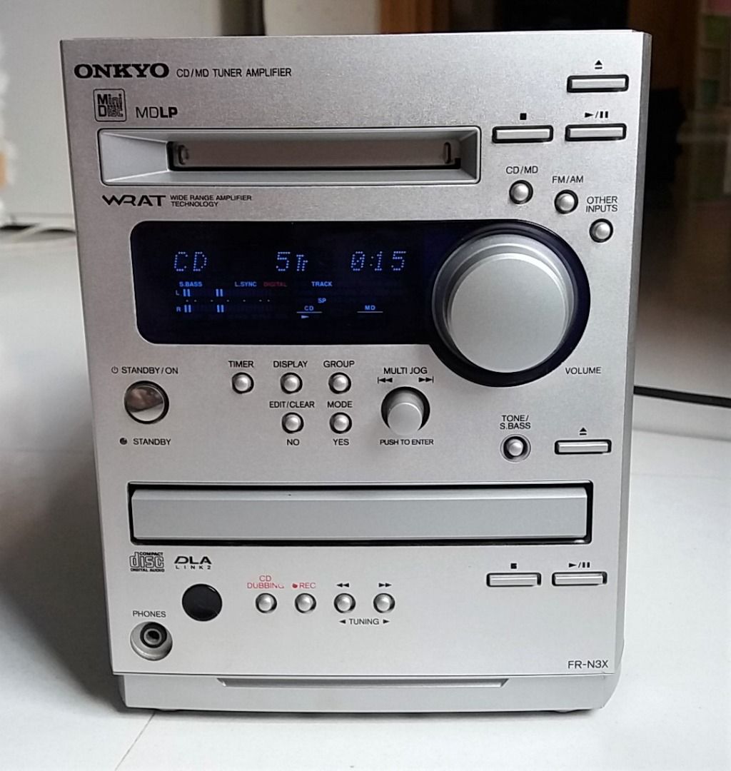 ONKYO CD/MDチューナーアンプ FR N3X ミニコンポ