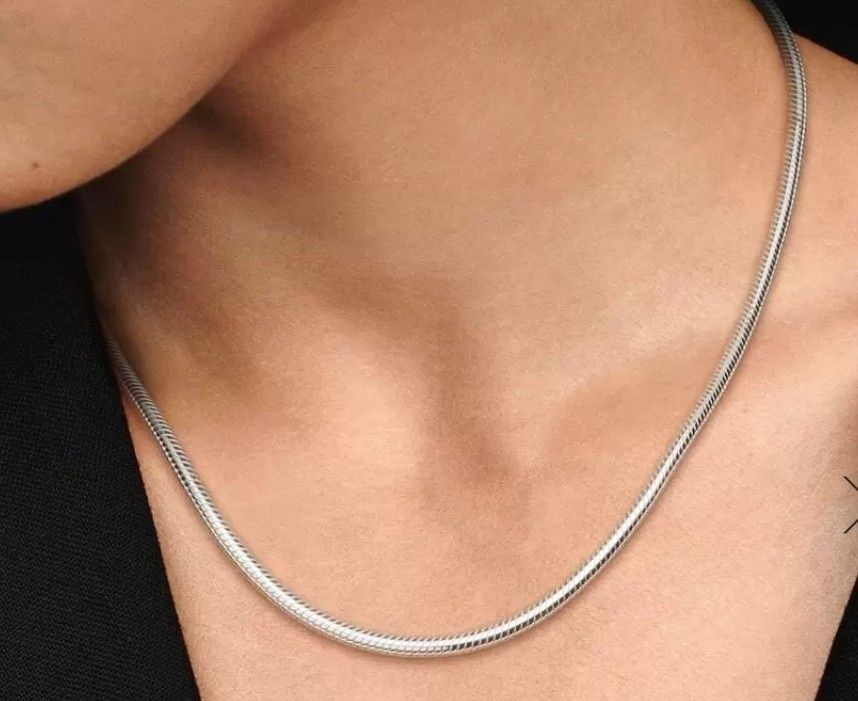 Pandora moments snake sales chain necklace