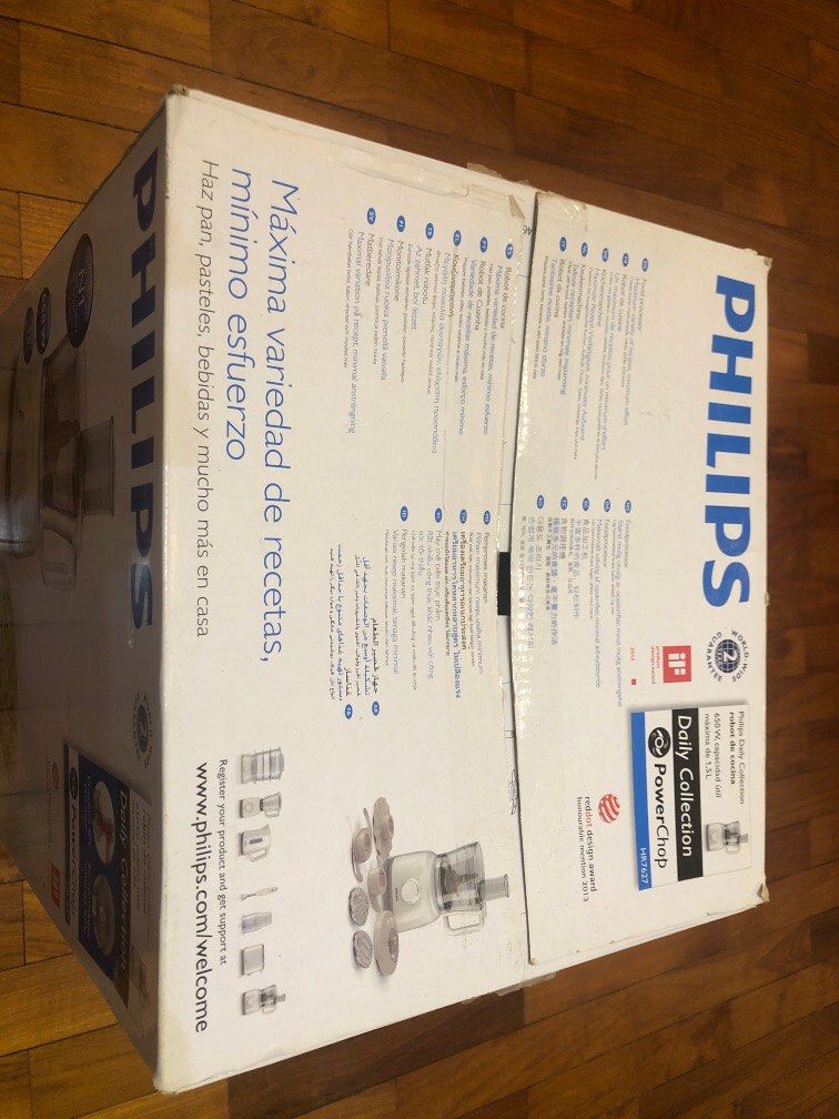 Philips HR7625 Power Chop Food Processor, TV & Home Appliances, Kitchen