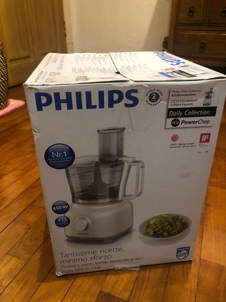 Philips HR7625 Power Chop Food Processor, TV & Home Appliances, Kitchen