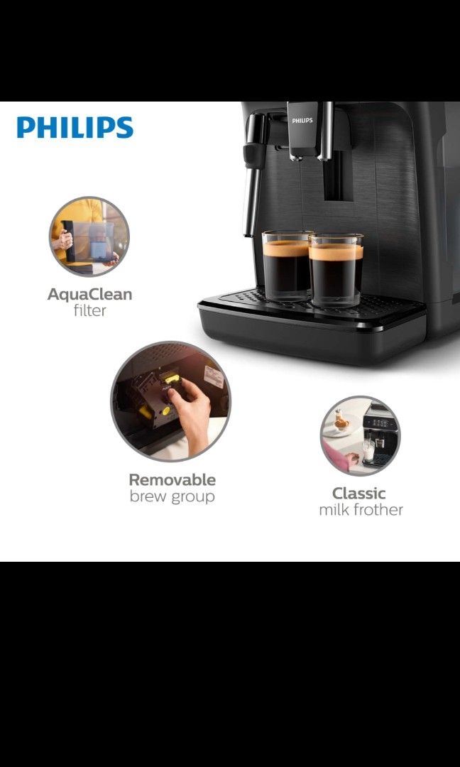 Philips Series 2200 Fully Automatic Espresso Machine, TV & Home Appliances, Kitchen Appliances