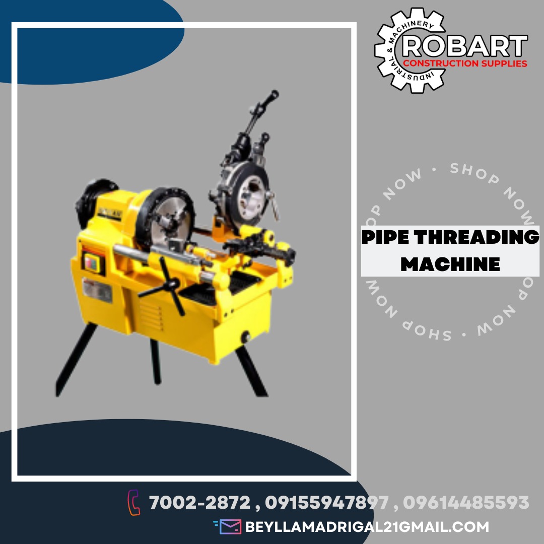 Pipe Threading Machine, Commercial & Industrial, Construction Tools ...