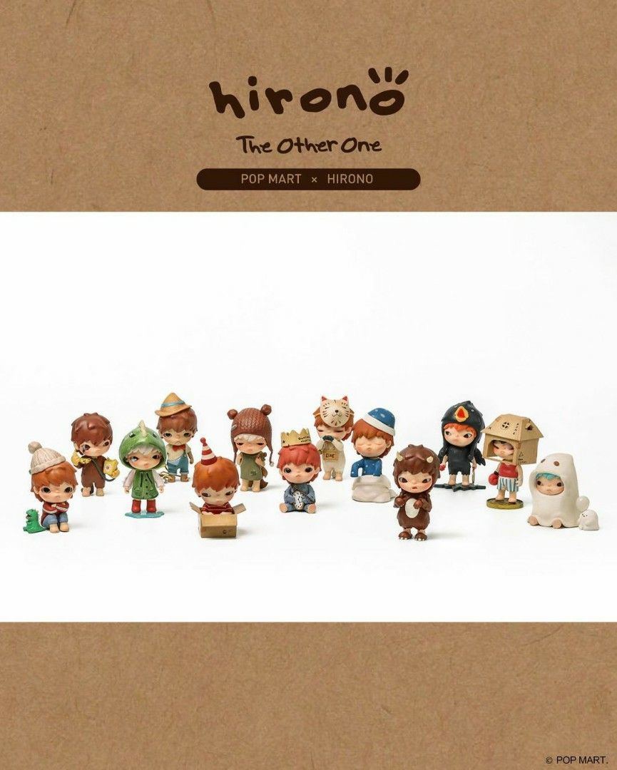 POPMART DISCONTINUED SET] HIRONO THE OTHER ONE FULLSET SEALED