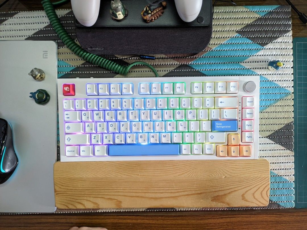 Prebuilt Tuned RECCAZR KW75 Mechanical Keyboard, Computers & Tech