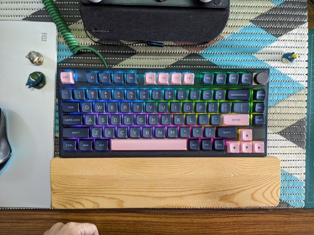 Prebuilt Tuned SKYLOONG GK75 Mechanical Keyboard (multi knob location