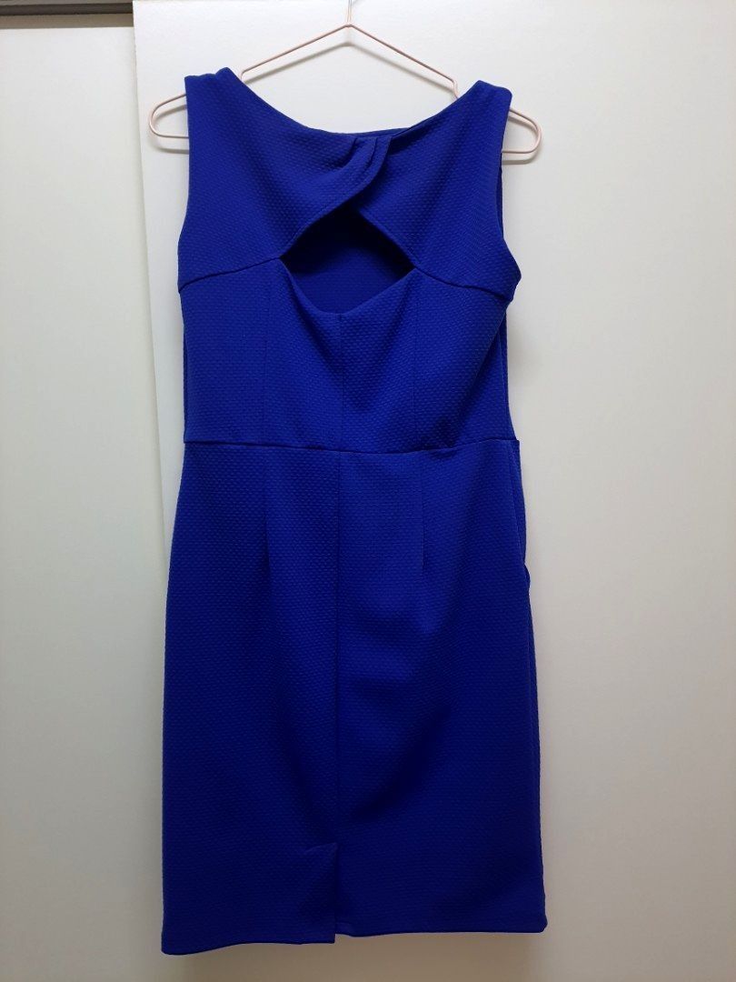 #SeeHere Premium Blue OL dress, Women's Fashion, Dresses & Sets ...