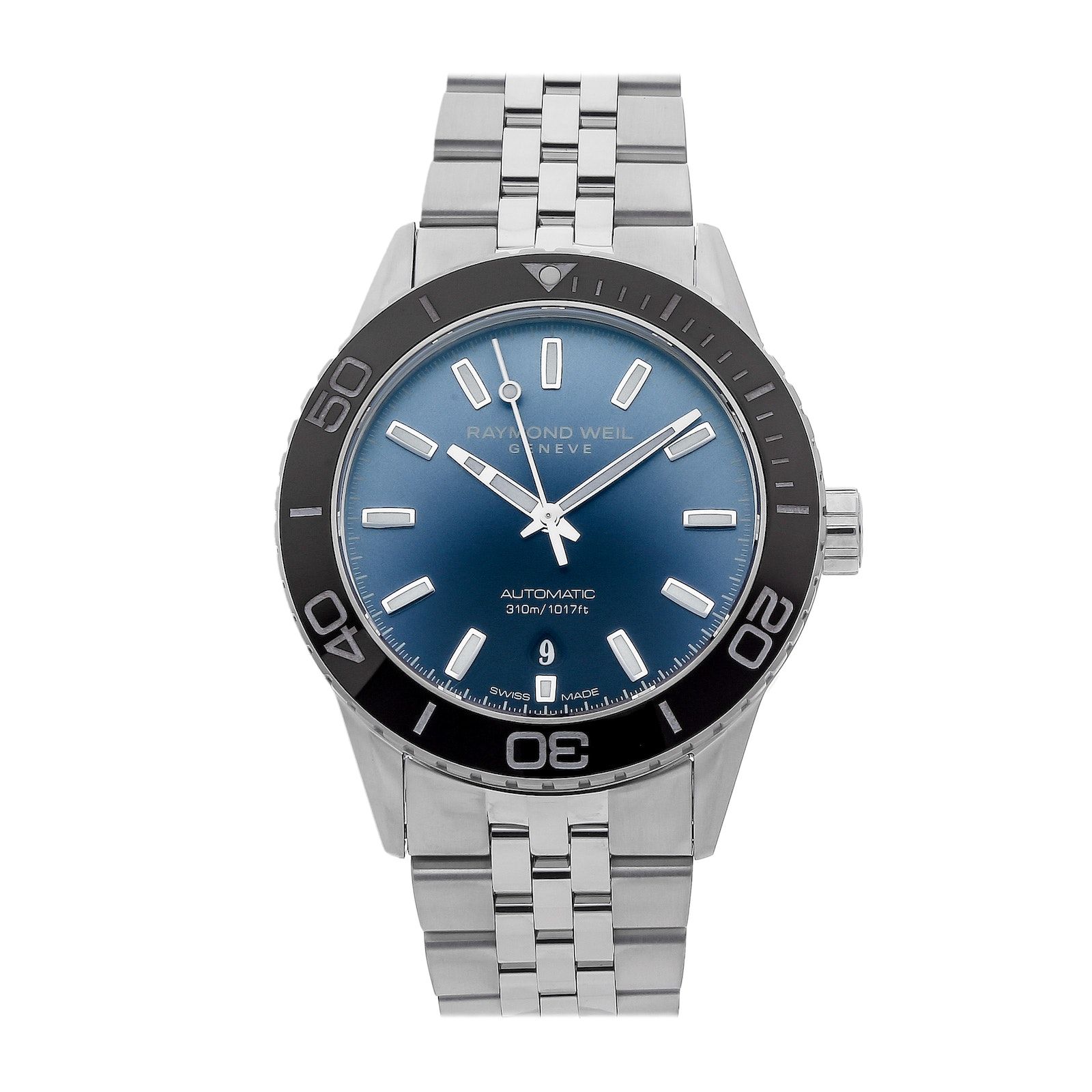 Raymond weil freelancer diver blue online