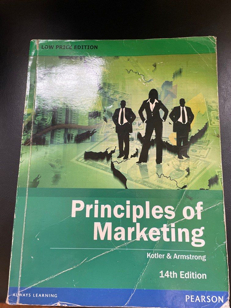 Principles of Marketing by Kotler and Armstrong Textbook, Hobbies ...