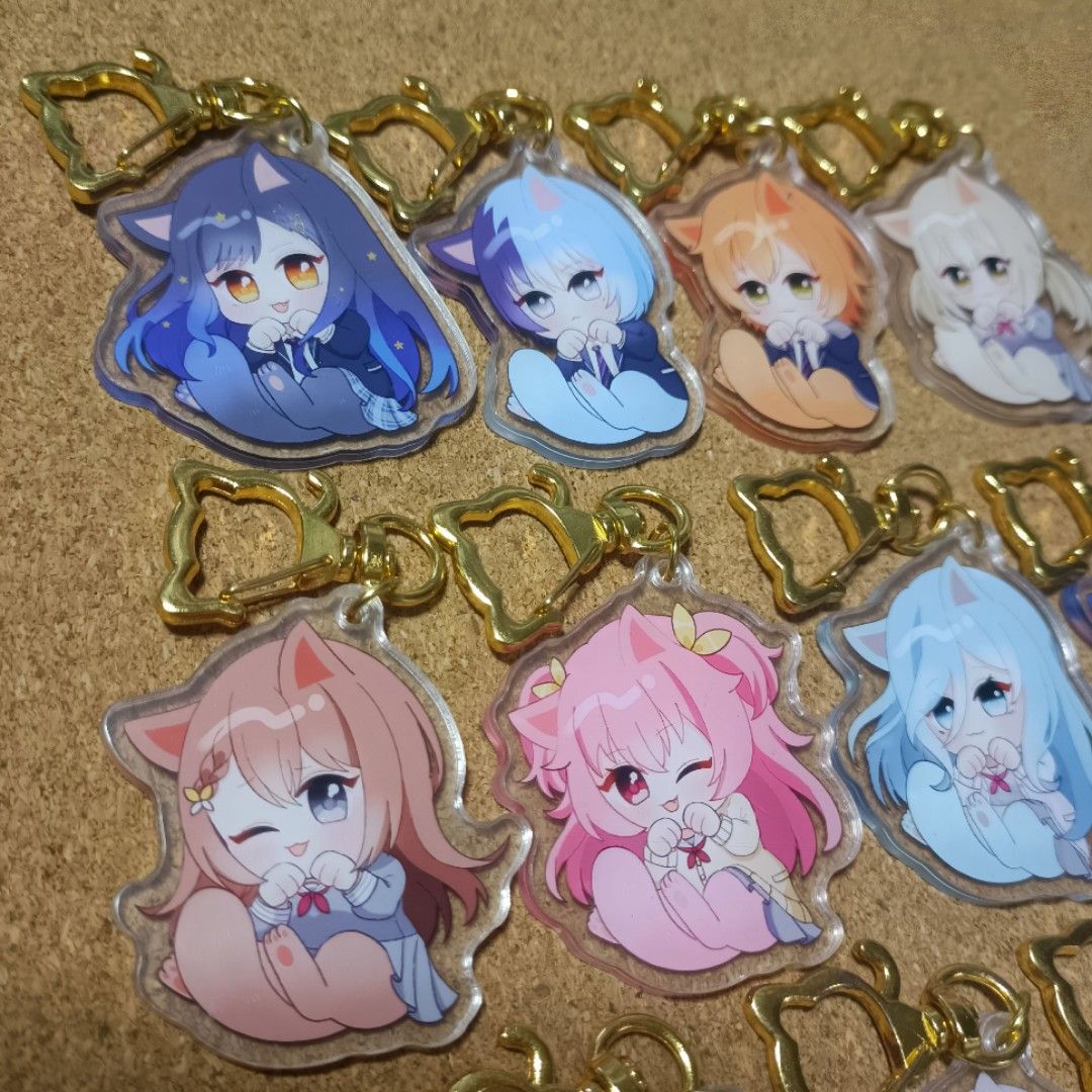 Project Sekai Cat Charms, Hobbies & Toys, Memorabilia & Collectibles, J