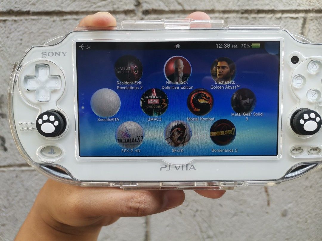 Ps vita phat oled 64gb jailbreak hen2core, Video Gaming, Video Game