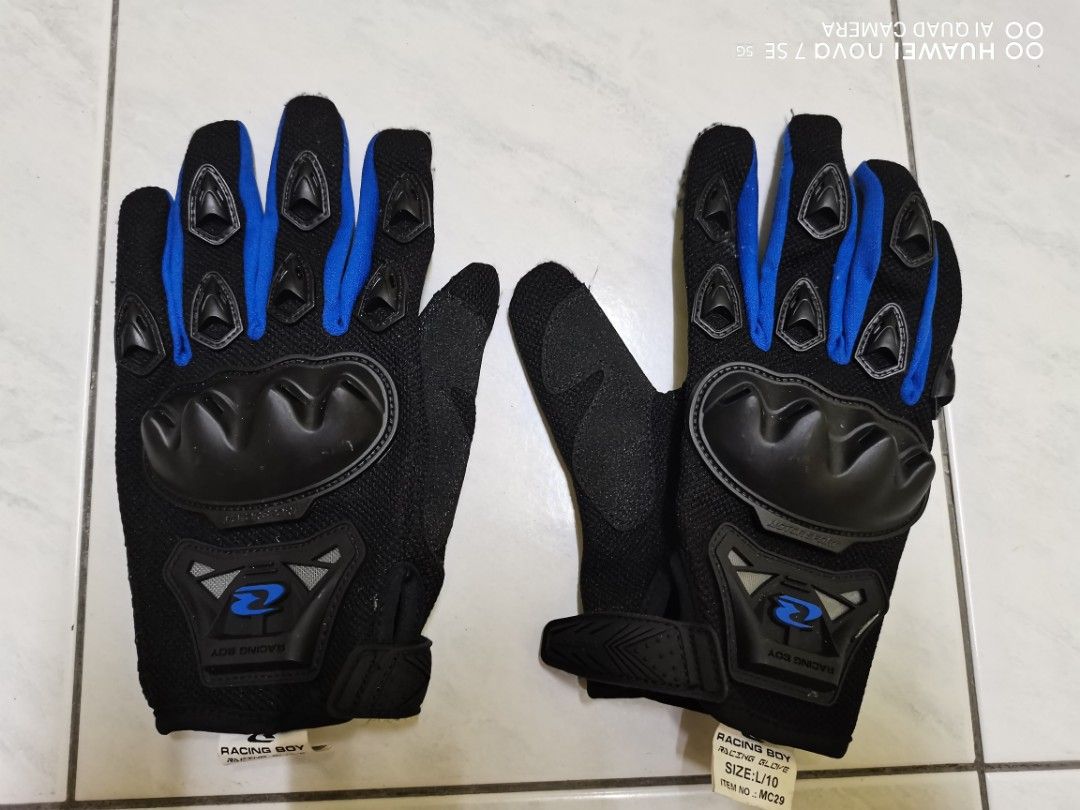 Racing Boy Riding Glove Motorbikes on Carousell