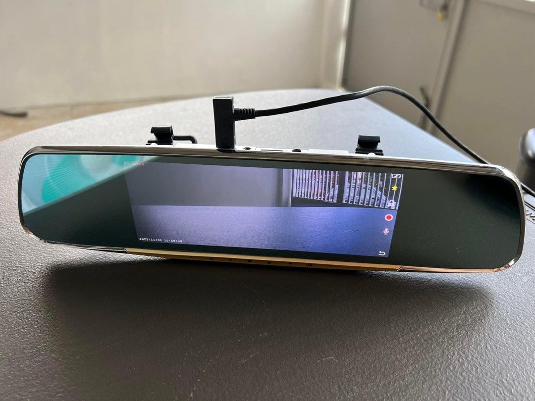 Rearview Mirror Dashcam, Car Parts & Accessories, Audio, Video, Alarm