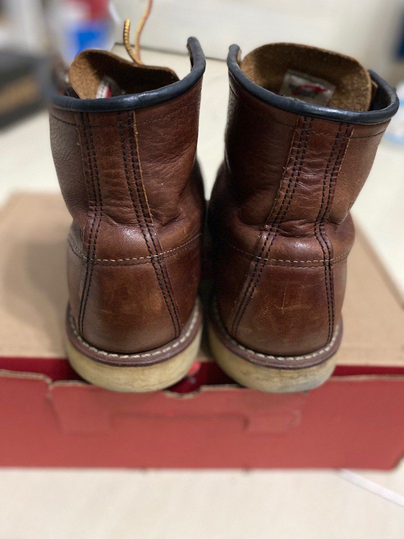 Red wing boots made in usa us9, Men's Fashion, Footwear, Boots on Carousell