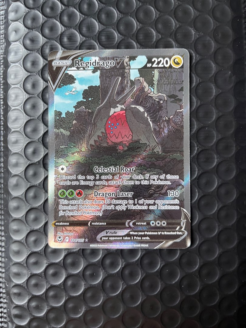 Regidrago V AA Silver Tempest (184195), Hobbies & Toys, Toys & Games