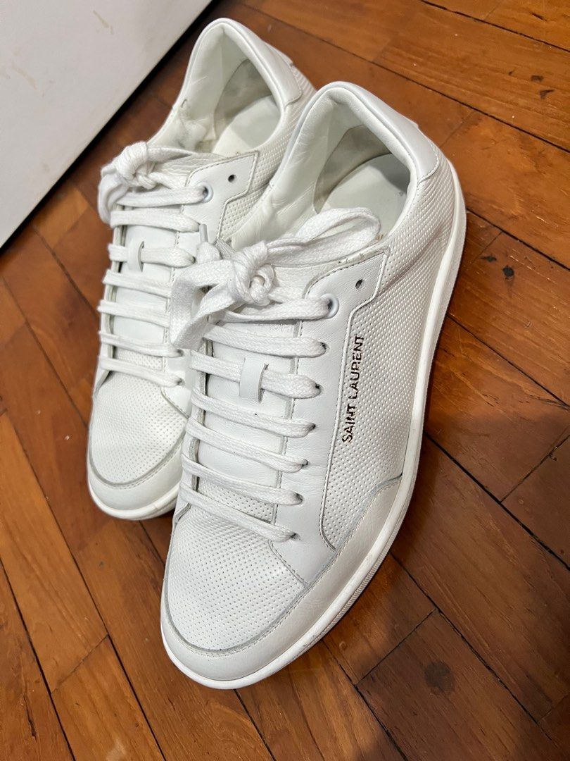 Saint Laurent White Shoes Men s Fashion Footwear Casual shoes