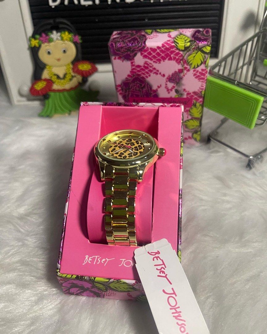 SALE Authentic Betsey Johnson watch