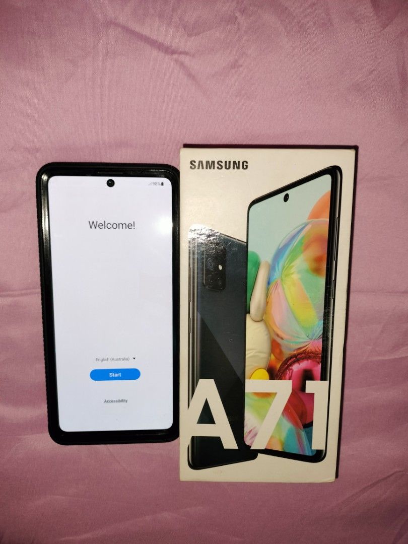 Samsung Galaxy A71 dual Sim excel cond 9 cases Electronics Mobile Phones on Carousell