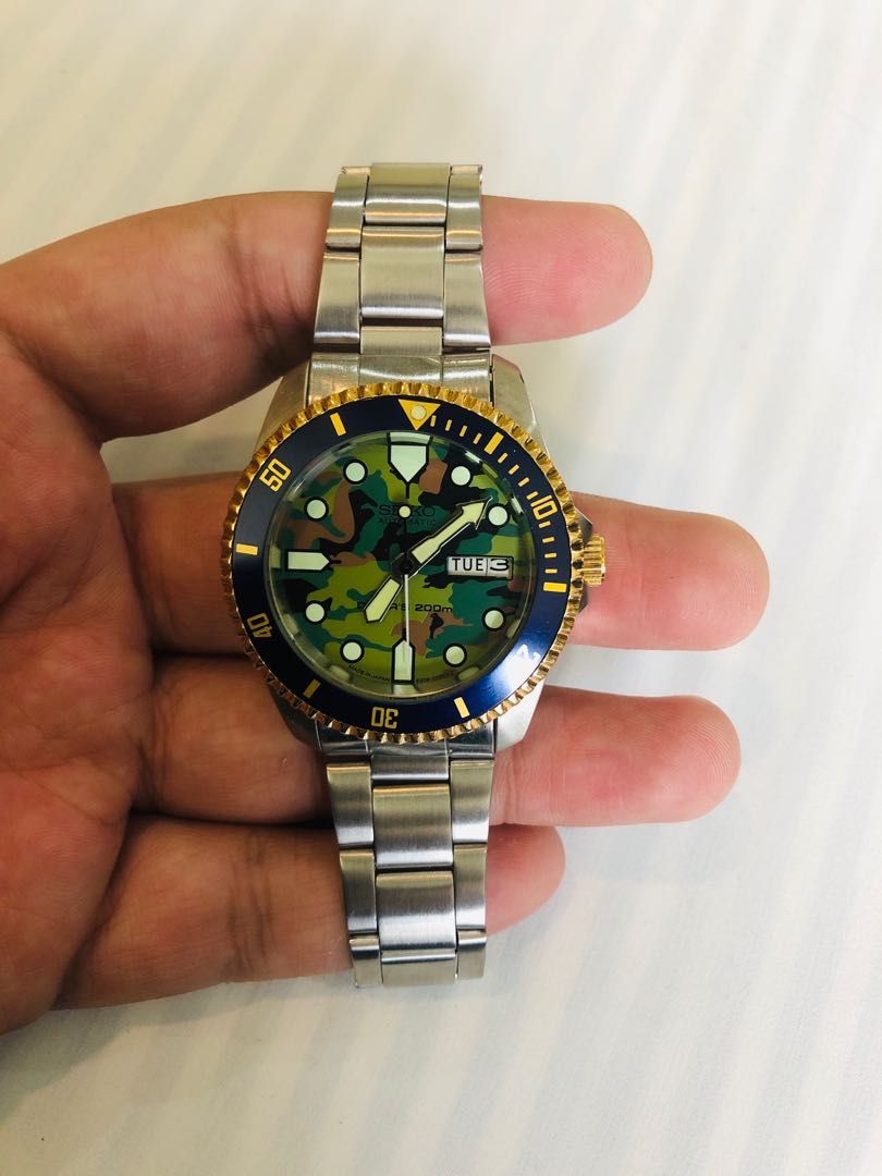 Seiko Diver Automatic Watch with Day Date, Men's Fashion, Watches &  Accessories, Watches on Carousell