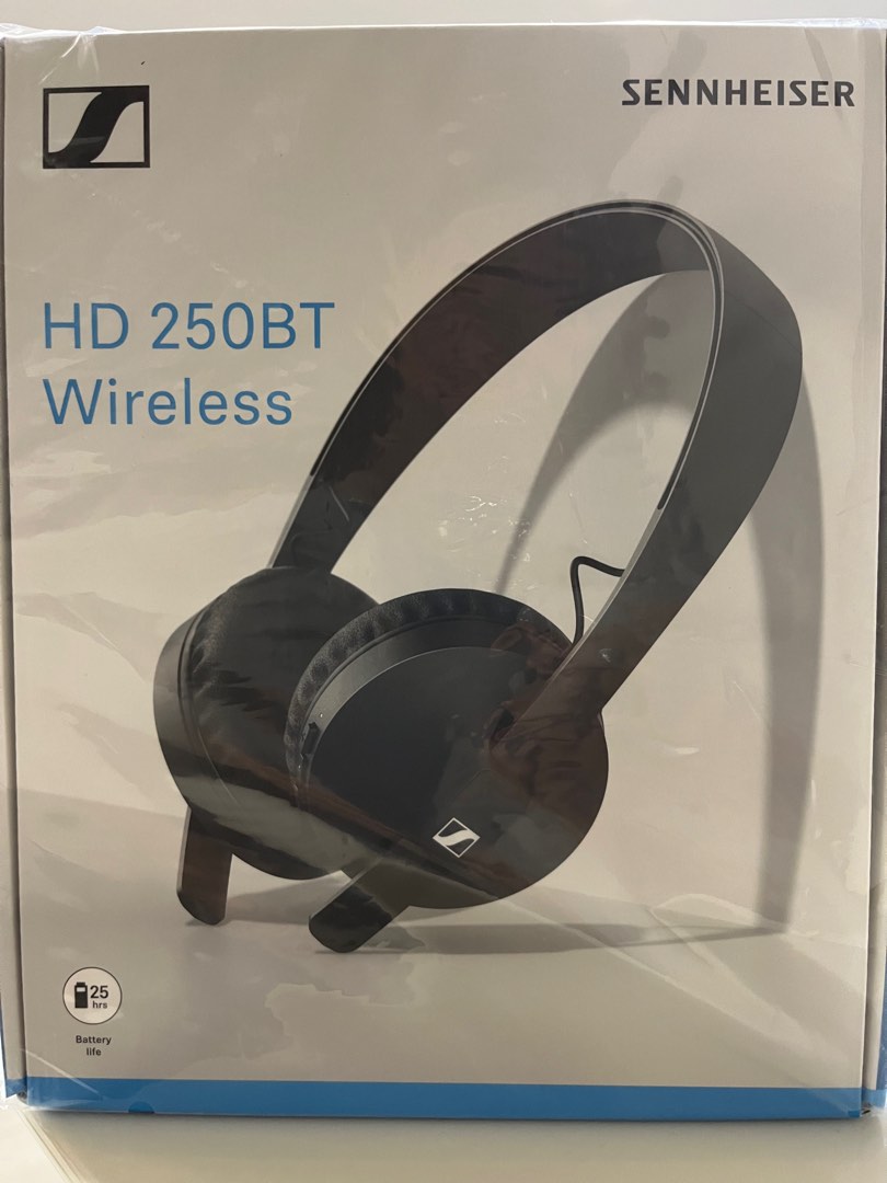 Sennheiser HD 250BT Wireless Headphones, Audio, Headphones & Headsets