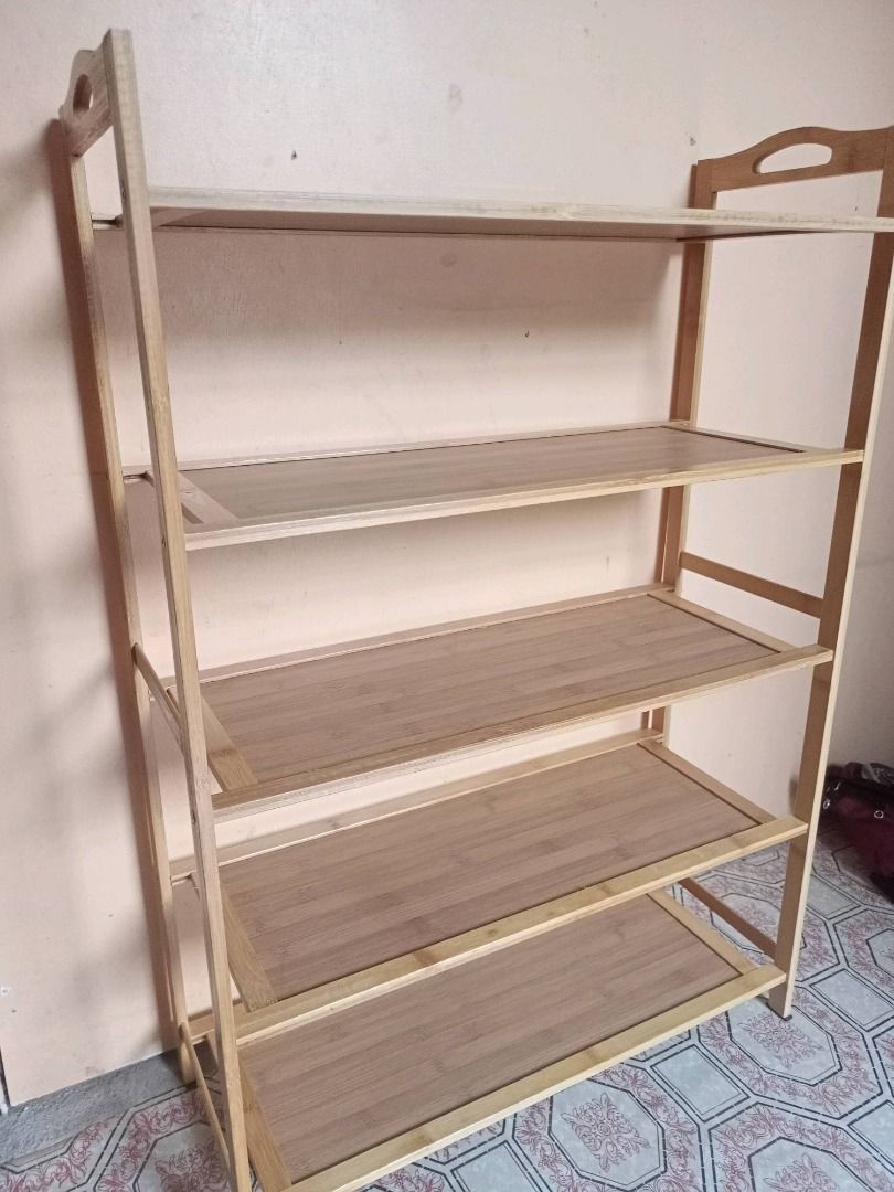 SHOE RACK, Wooden Shoe Rack, Display Rack, Storage rack, Wooden Shoe ...