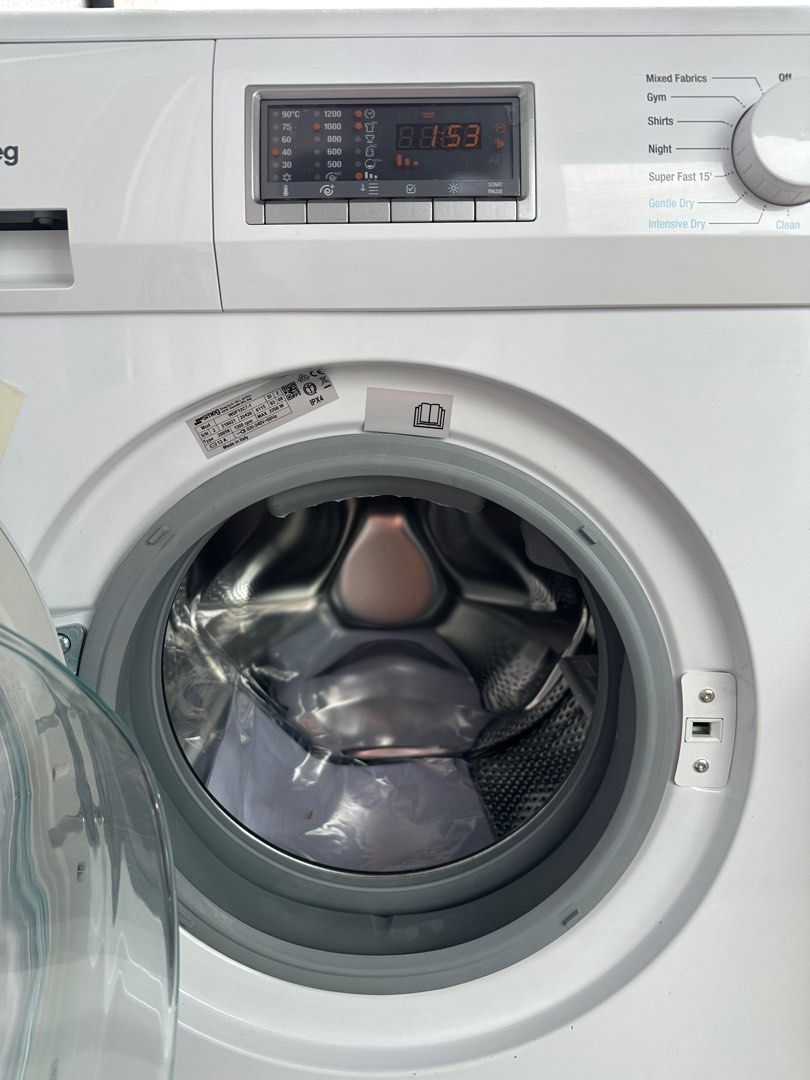 SMEG Washer Dryer 7kg / 4kg WDF12C7-1, TV & Home Appliances, Washing ...