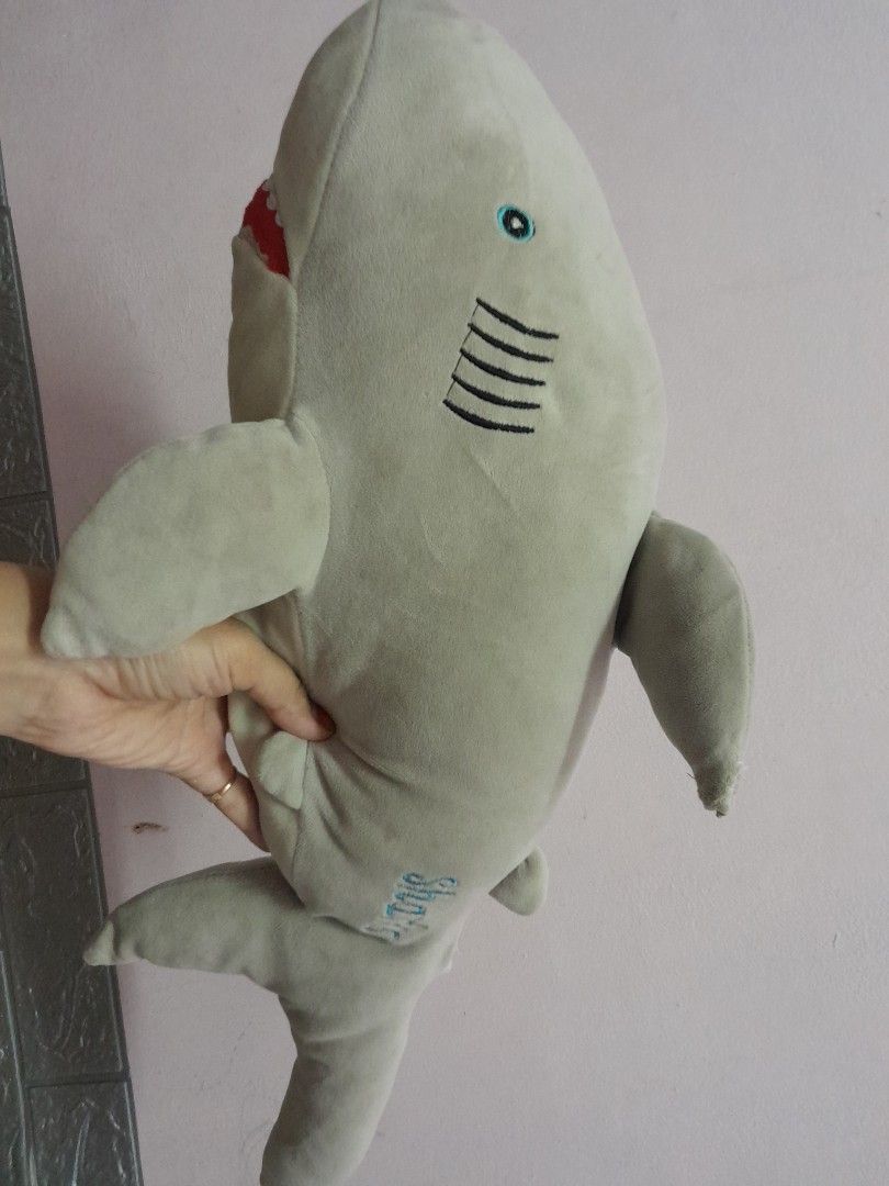 Soft toy Shark, Hobbies & Toys, Toys & Games on Carousell