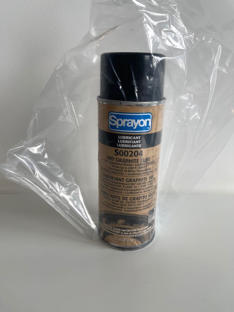 Sprayon Dry Graphite Lubricant, 10 oz, Furniture & Home Living, Home