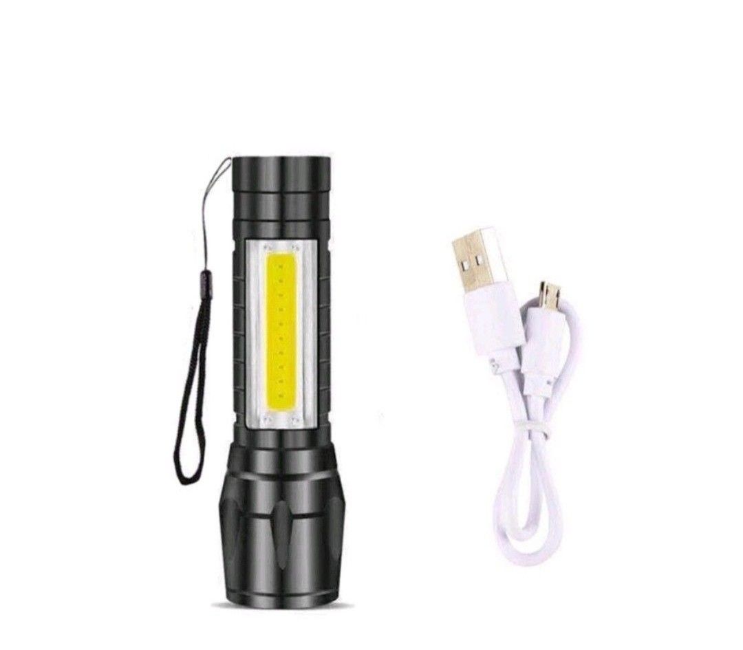 Strong Rechargeable Torchlight in 3 Working Modes, Sports Equipment