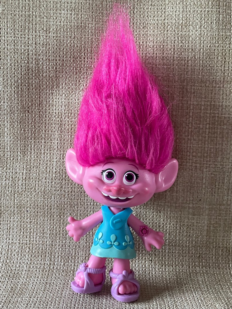 Talking Troll Doll Poppy, Hobbies & Toys, Toys & Games on Carousell