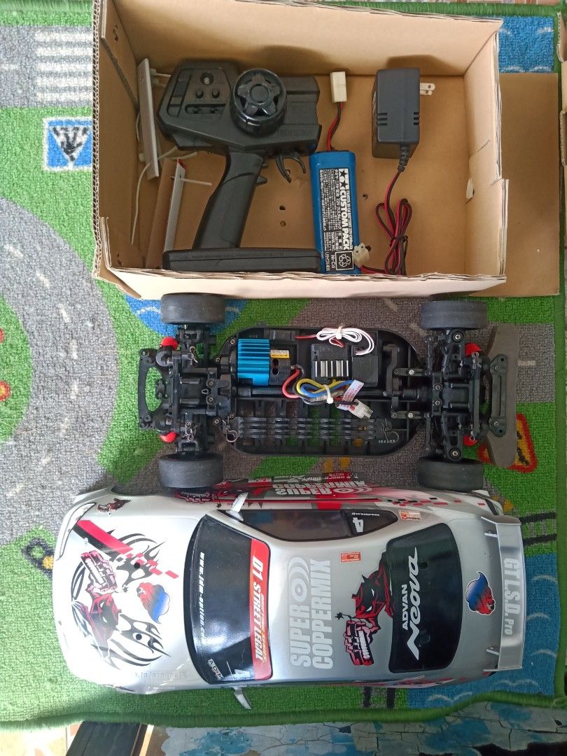 Tamiya TT-01 Nissan coppermix, Hobbies & Toys, Toys & Games on Carousell