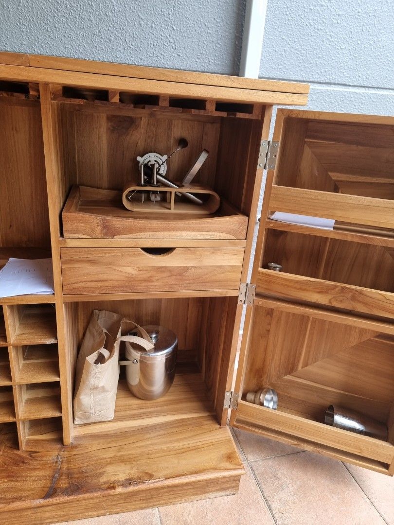 Teak Wood Bar Furniture & Home Living, Furniture, Other Home