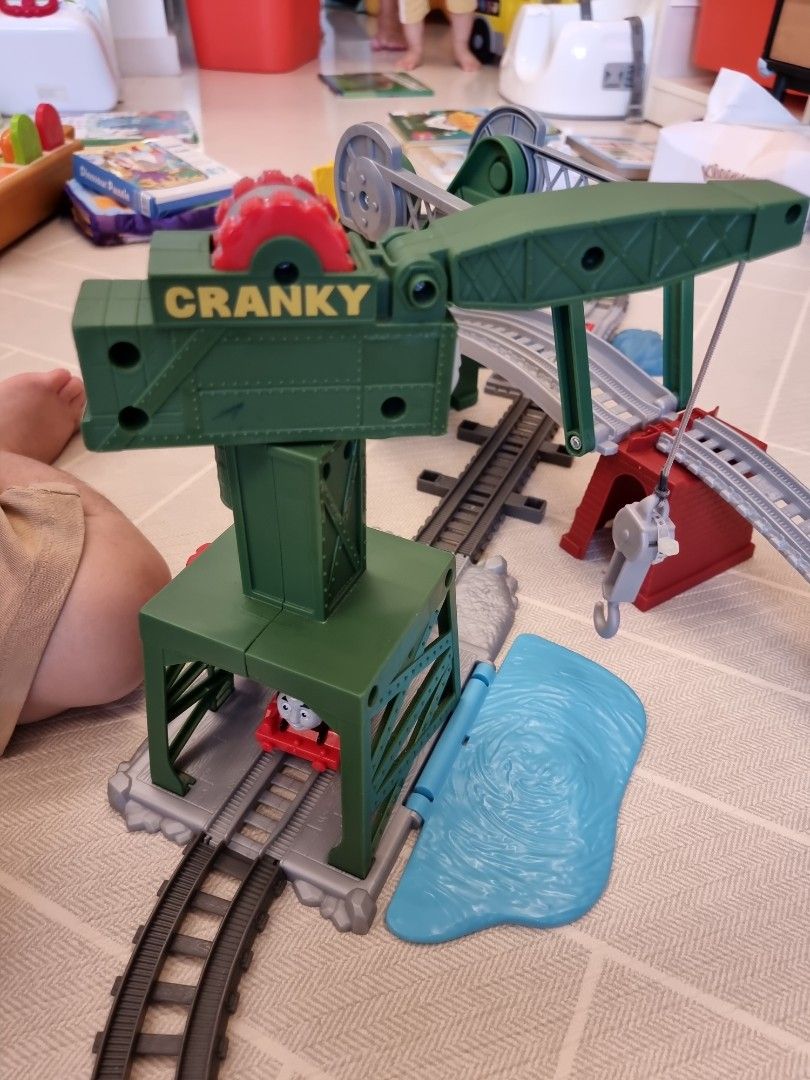 cranky thomas playset