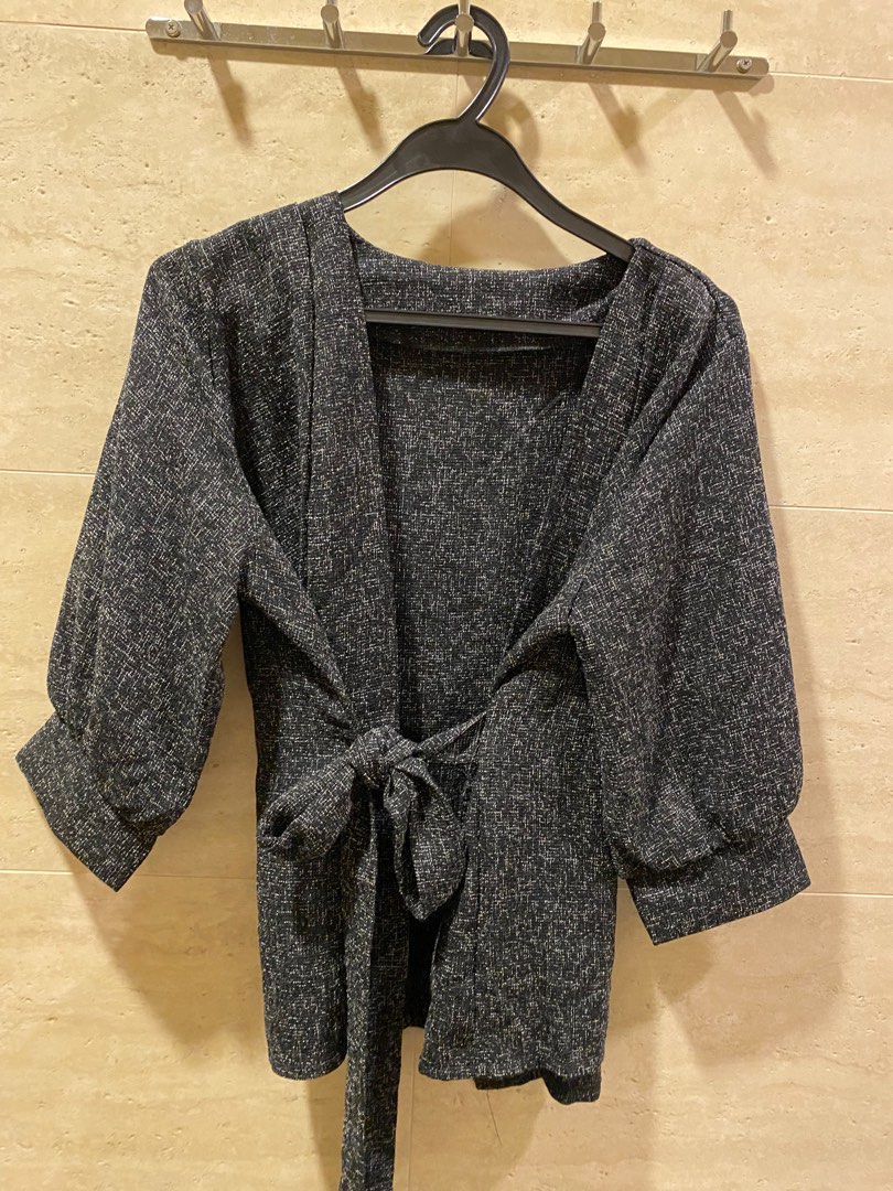 Throw over jacket, Women's Fashion, Tops, Other Tops on Carousell