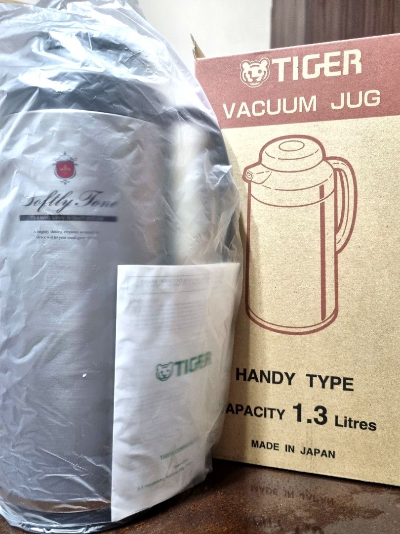 Tiger Vacuum Jug 1.3L, Furniture & Home Living, Kitchenware & Tableware