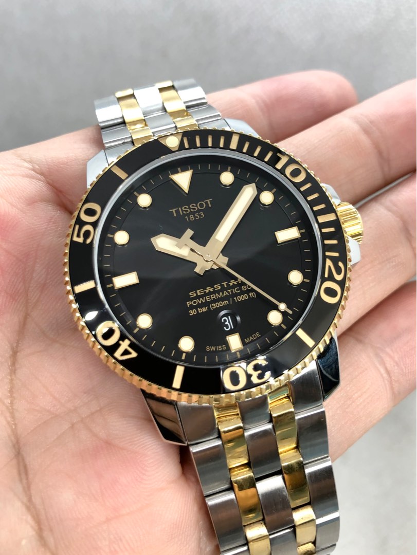 Tissot seastar discount 1000 gold