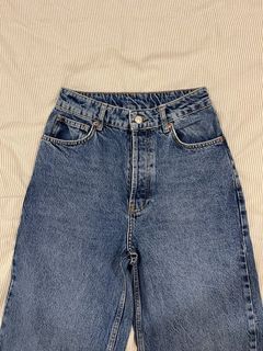 Topshop Petite Wide Leg Jeans