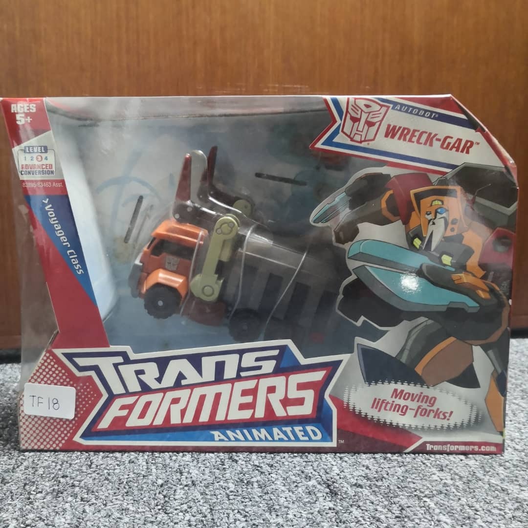 Transformers Animated Hasbro Transformer Animated Wreck Gar, Hobbies