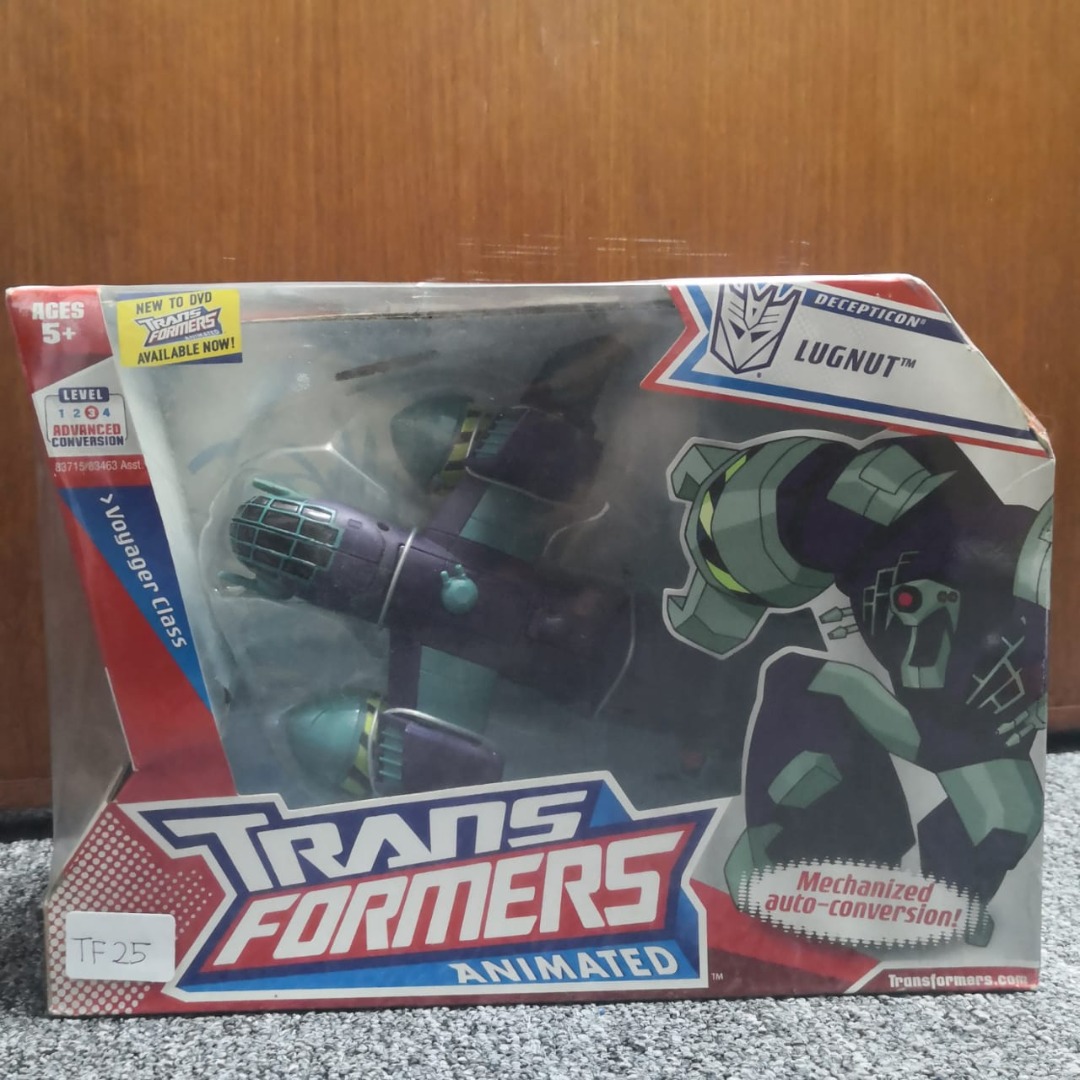 Transformers Animated Hasbro Transformer Animated Lugnut, Hobbies