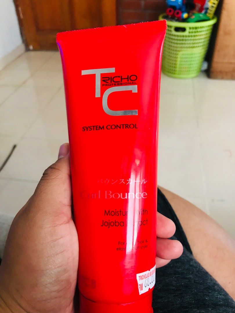 Treatment cream for curly korean perm hair, Beauty & Personal Care