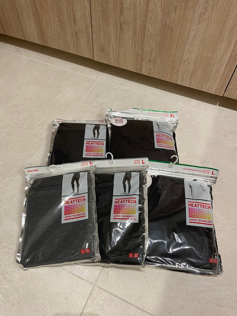 Uniqlo Heattech InnerWear Top & Bottom, Everything Else on Carousell