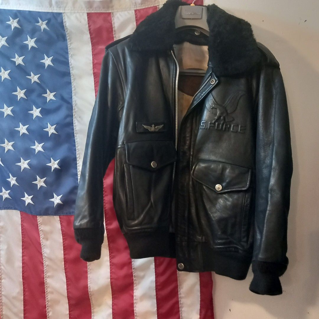 german air force leather jacket