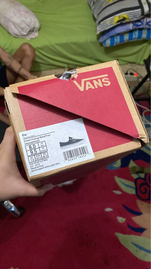 Vans Era Checkerboard Fesyen Pria Sepatu Sneakers di Carousell