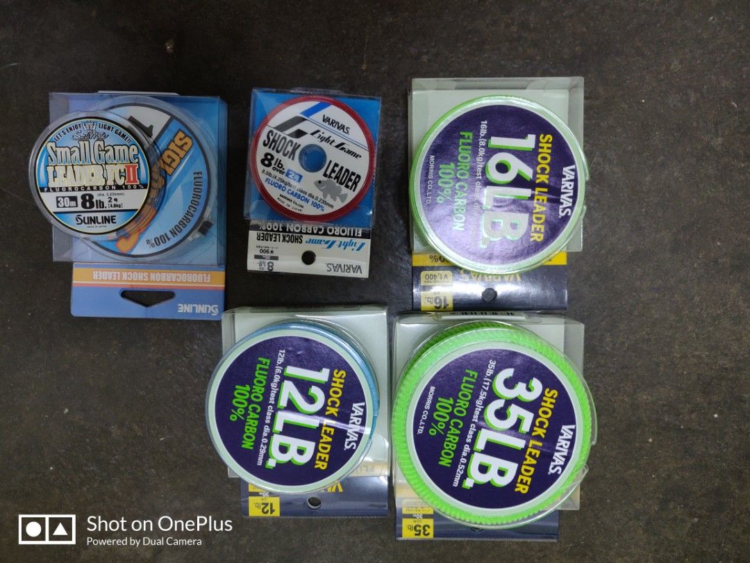 Varivas fluorocarbon, Sports Equipment, Fishing on Carousell