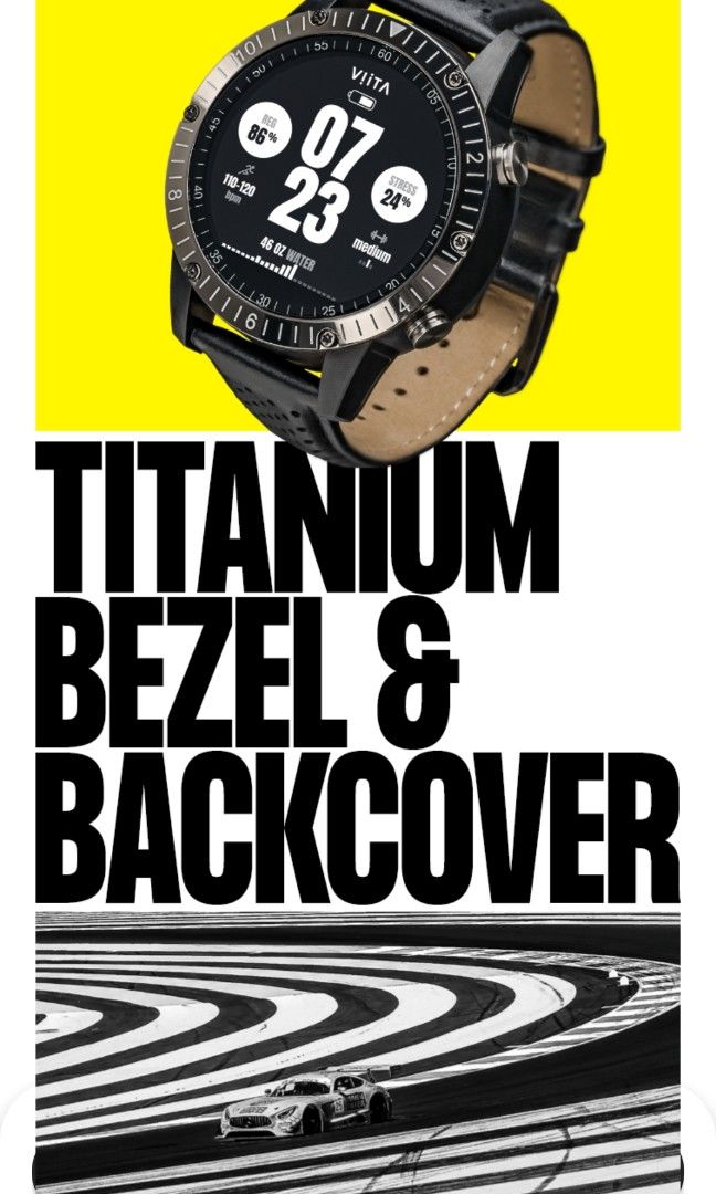 VIITA Race HRV The lightest Premium Smartwatch ever